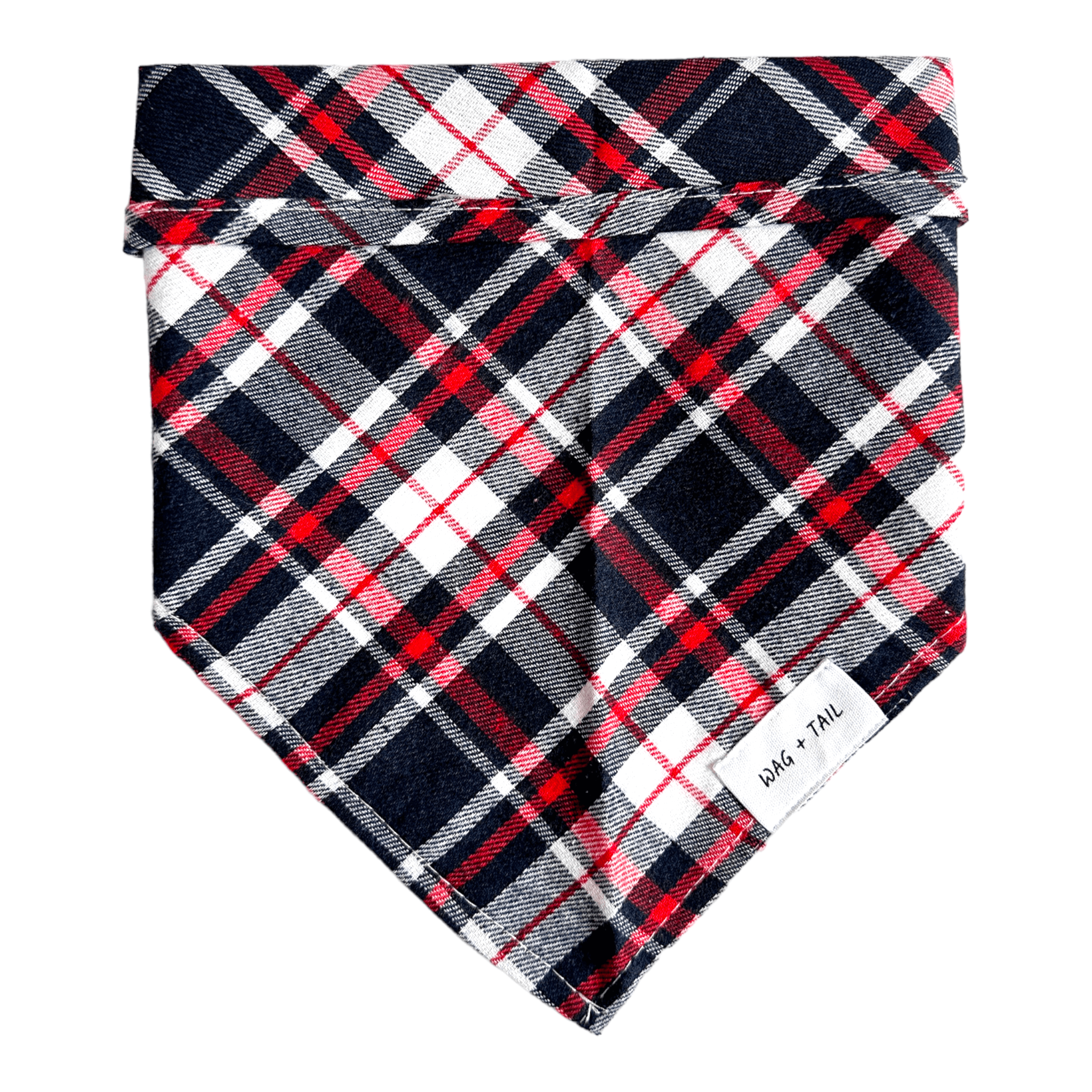 Holiday Highlight Plaid Dog Bandana from Wag + Tail - Stylish and comfortable accessory for your Pup