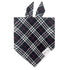 Licorice Plaid Dog Bandana - Chic Dog Gear