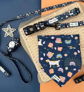 Pet Accessories - Pastel Meadows Dog Bandana, Leash, Waste Bag Holder, and Collar | Wag + Tail