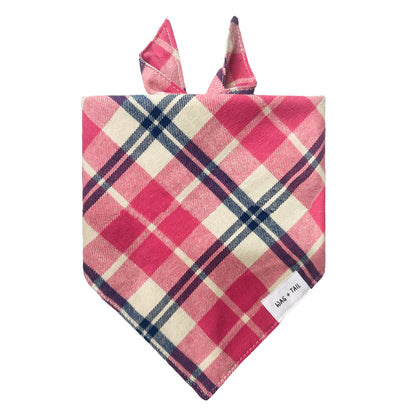 Chic Pet Accessories - Stylish Plaid Dog Bandanas