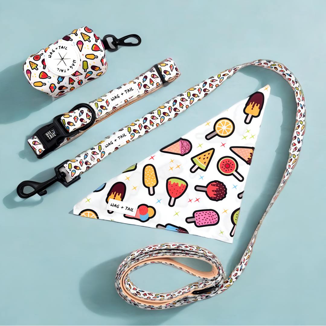 Wag + Tail Trendy Dog Accessories - Premium Dog Bandanas, Scarves, Leashes & Collars 