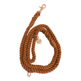Brown Dog Rope Leash for Outdoor Activities | Adjustable Pet Leash | Wag + Tail